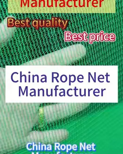 Post by China Rope Net Manufacturer