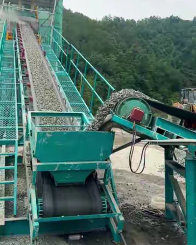Post by Conveyor belt