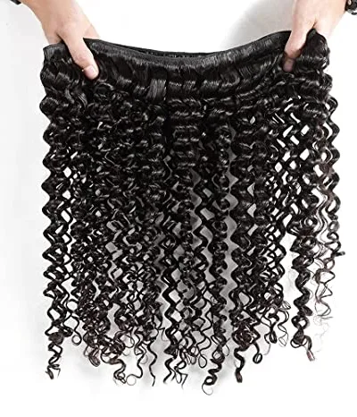 Kinky Curly 100% Brazilian Human Hair Bundle (Value)