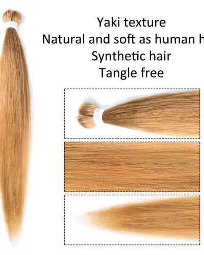 EZ Braid #27 Pre Stretched Braiding Hair 26" Yaki Synthetic Hair