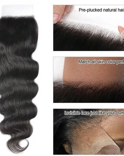 5*5 Straight Lace Closure