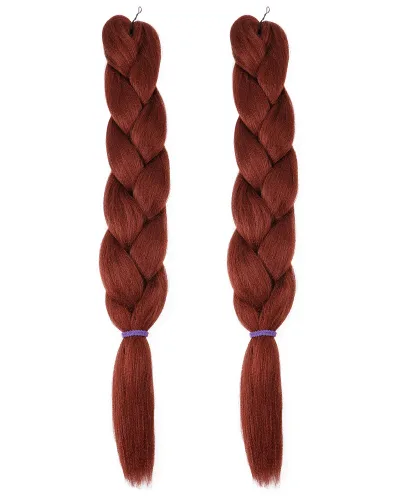 2X PRE-STRETCHED BRAID 48″100% Kanekalon #350