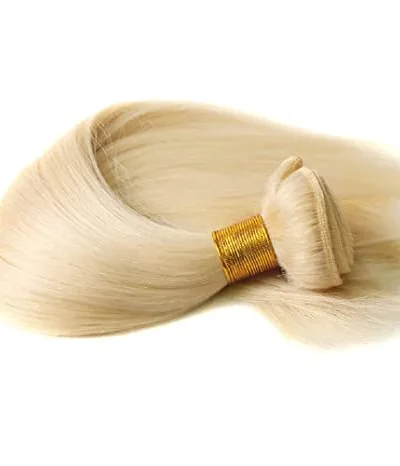 #613 Blonde Straight Bundle Indian Virgin Human Hair(Premium)