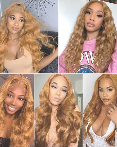 #27 Honey Blonde Brazilian Body Wave Hair Bundle(Value)