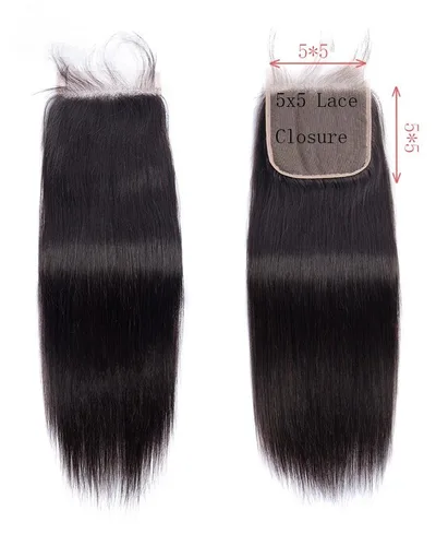 5*5 Straight Lace Closure