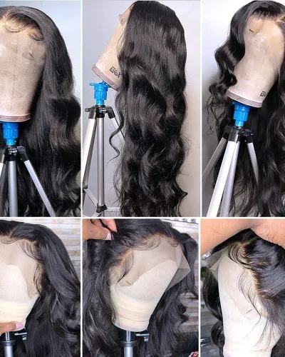 8A Body Wave Wigs 13x4 Lace Front 130% density
