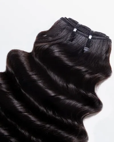 Double Drawn Loose Deep Wave Virgin Hair Bundle(Luxe)