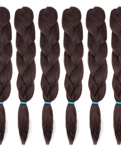 2X PRE-STRETCHED BRAID 48″100% Kanekalon #33