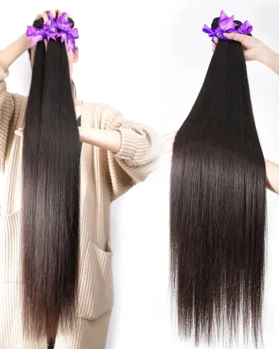 10 Bundles Deal -10A Indian Virgin Hair (Varied Length 12"-22") Straight/Body/Deep