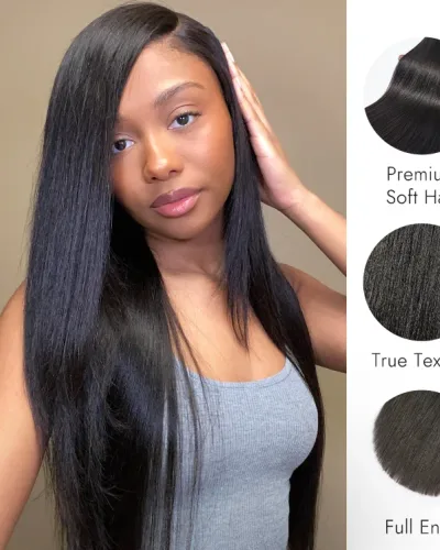 YAKI 100% Brazilian Human Hair Bundle(Value)