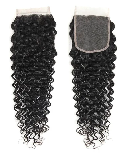 4*4 Deep Wave Lace Closure