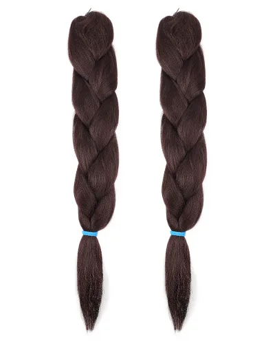 2X PRE-STRETCHED BRAID 48″100% Kanekalon #33