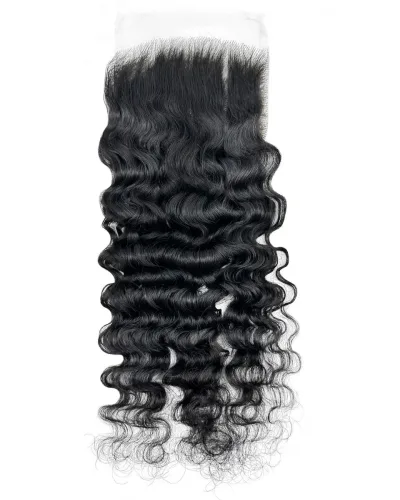 Burmese Curly Lace Closure 4"x4"/5*5