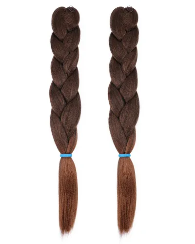 2X PRE-STRETCHED BRAID 48″100% Kanekalon #1B/30