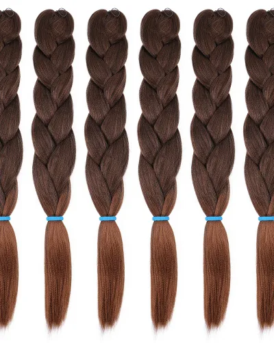 2X PRE-STRETCHED BRAID 48″100% Kanekalon #1B/30