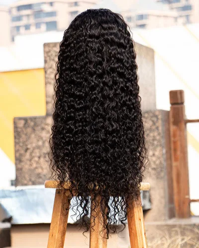 Water Wigs 13x4 Lace Front Pre-Plucked Virgin Human Hair
