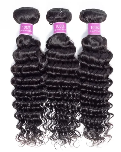 Deep Wave Brazilian Human Hair Bundle(Value)