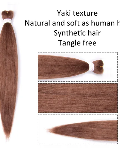 EZ Braid #30 Pre Stretched Braiding Hair 26" Yaki Synthetic Hair