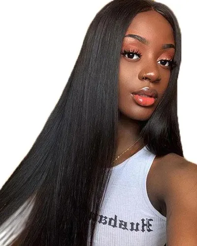 Straight 13x4 Lace Front Virgin Hair Wig