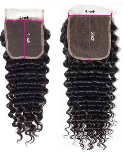 5*5 Deep Wave Lace Closure