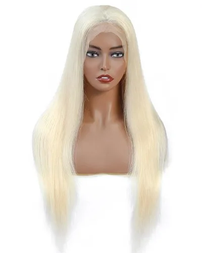 #613 Blonde 13x4 HD Lace Front Wigs Straight Human Hair Blonde Wig
