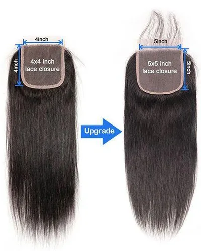 5*5 Straight Lace Closure
