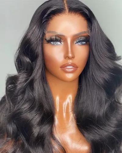 Body Wave 5X5 Lace Closure Glueless Wigs Virgin Human Hair