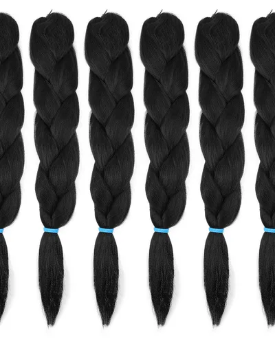 2X PRE-STRETCHED BRAID 48″100% Kanekalon #1